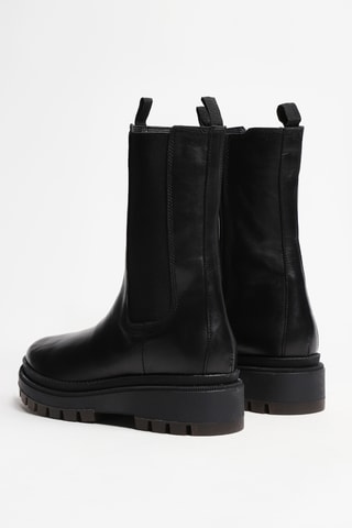 Botines de piel - Negro - Innuovo