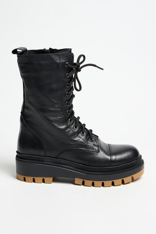 Botines de piel - Negro - Innuovo