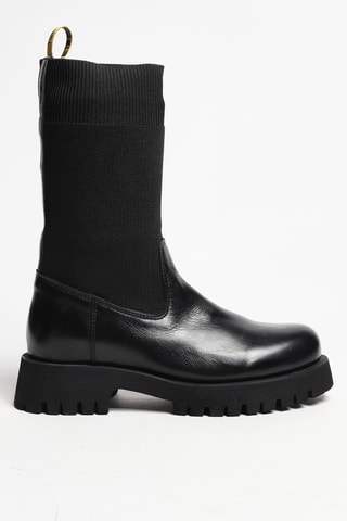 Botines de piel - Negro - Innuovo