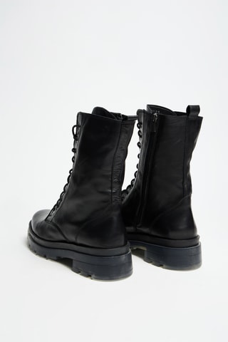 Botines de piel - Negro - Innuovo