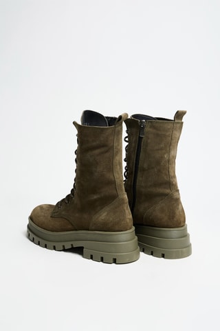 Botines de nobuk - Caqui - Innuovo