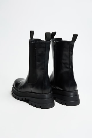 Botines de piel - Negro - Innuovo