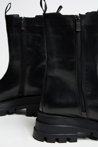 Botines de piel - Negro - Innuovo
