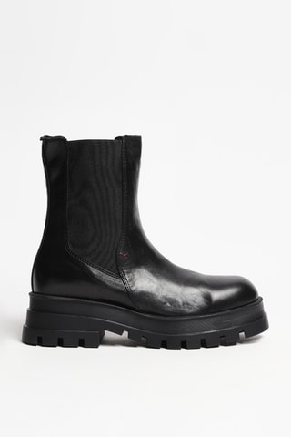 Botines Chelsea de piel - Negro - Innuovo