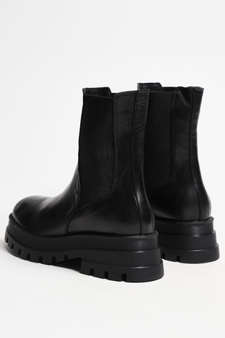 Botines Chelsea de piel - Negro - Innuovo