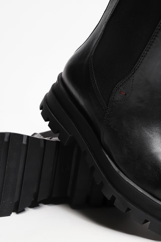 Botines Chelsea de piel - Negro - Innuovo