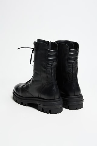 Botines de piel - Negro - Innuovo