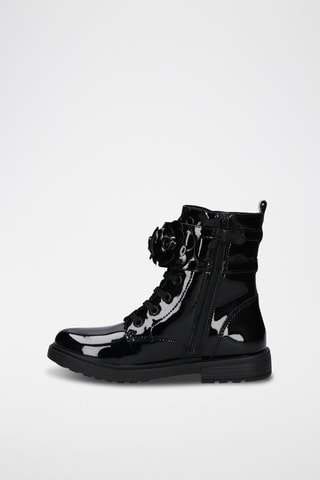 Stivaletti in vernice Eclair - Nero - Geox