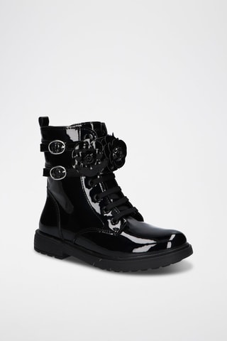 Stivaletti in vernice Eclair - Nero - Geox