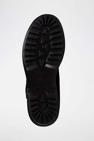 Stivaletti in pelle scamosciata Asheely - Nero - Geox