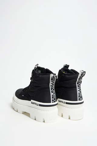 Sneakers alte platform - Nero - Buffalo