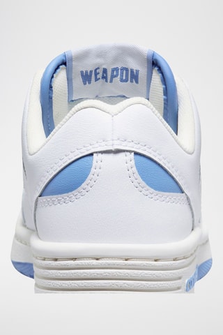 Sneakers in pelle Weapon Enfant - Bianco e blu