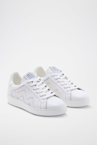 Sneakers in pelle di vitello Clelia - Bianco