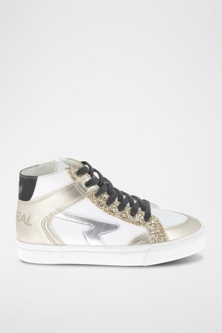 Sneakers alte Shine - Bianco