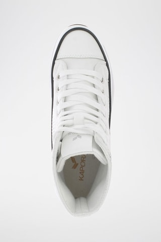 Sneakers alte platform Christa - Bianco