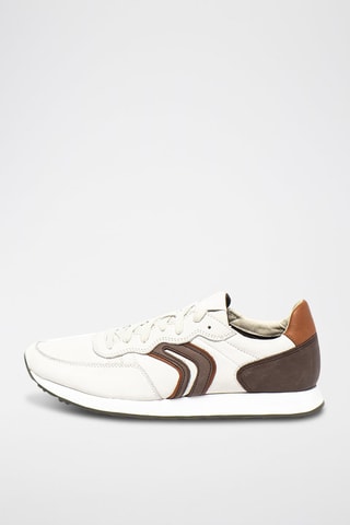 Sneakers in pelle Vincit - Bianco - Geox