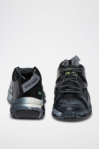 Sneakers in pelle S-Kipper Low Trek II - Nero - Diesel