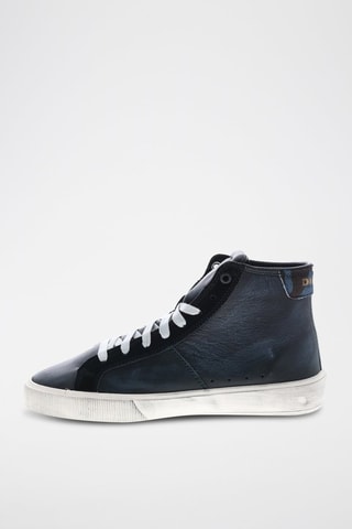 Sneakers alte in pelle S-Mydori MC - Nero - Diesel