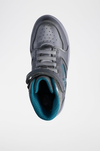 Baskets en nubuck - Argenté - Geox