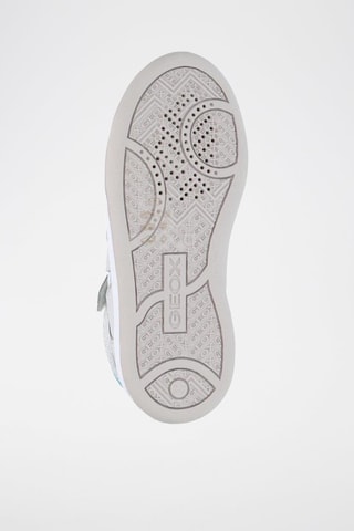 Baskets en nubuck - Argenté - Geox