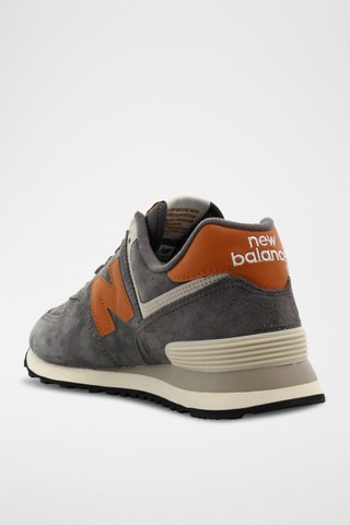 Sneakers in pelle scamosciata - Grigio - New Balance
