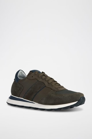 Sneakers in pelle U Spherica - Marrone scuro - Geox