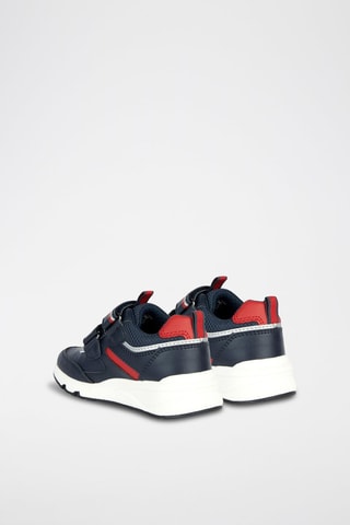 Sneakers - Navy e rosso - Geox