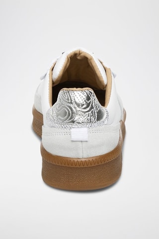 Sneakers in pelle scamosciata - Bianco