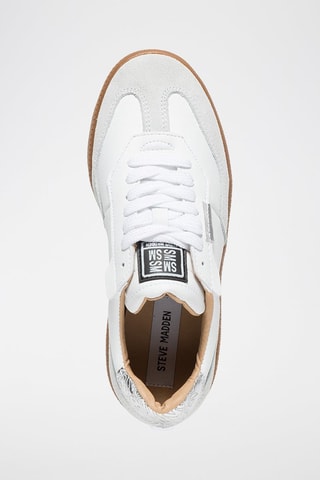 Sneakers in pelle scamosciata - Bianco