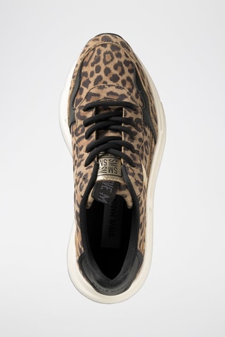 Sneakers platform in pelle scamosciata Starlyn - Beige