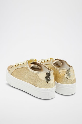 Sneakers in pelle - Dorato