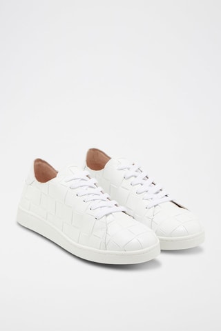 Sneakers in pelle - Bianco