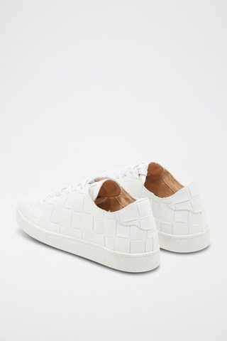 Sneakers in pelle - Bianco