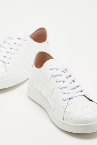Sneakers in pelle - Bianco