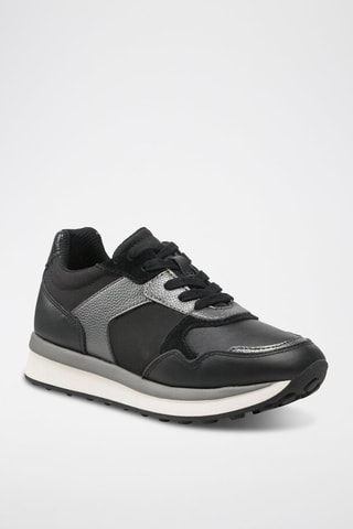 Sneakers in pelle Runntix B - Nero - Geox