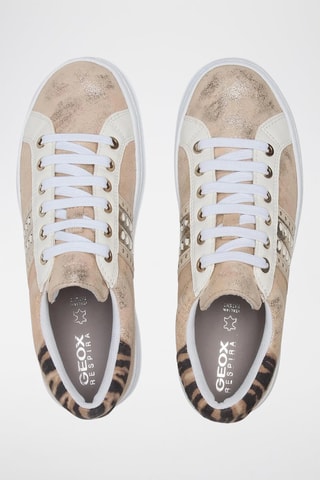 Sneakers in pelle Pontoise - Dorato - Geox