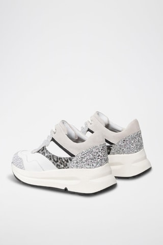 Sneakers in pelle Backsie A - Bianco - Geox