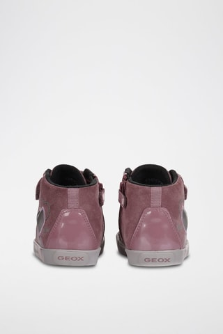 Sneakers alte in pelle B Kilwi - Rosa antico - Geox