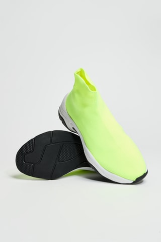 Sneakers alte - Giallo fluo