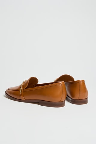 Mocassini in pelle - Marrone