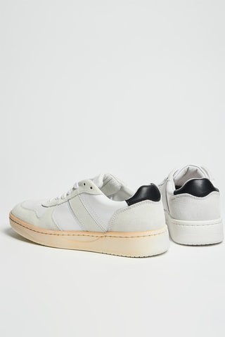 Sneakers in pelle - Bianco