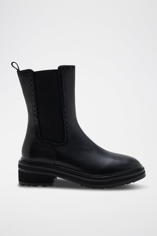 Stivaletti Beatles in pelle di vitello Mayfair - Nero 