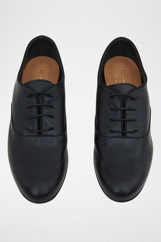 Oxford in pelle - Nero
