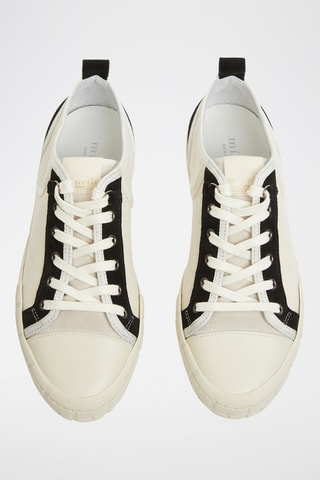 Tenis de piel - Negro