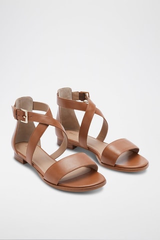 Sandalias de piel bovina Kilia - Camel