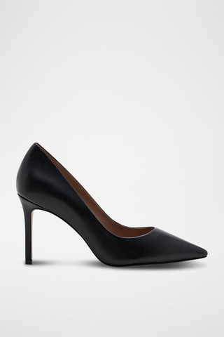 Décolleté in pelle di vitello Karolina - Nero