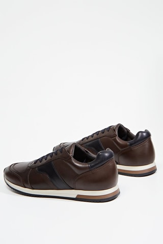 Sneakers in pelle Pianito - Marrone