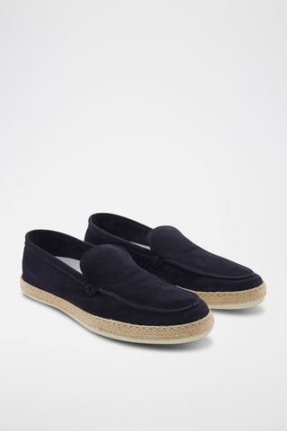 Mocassini in pelle scamosciata Copero - Navy