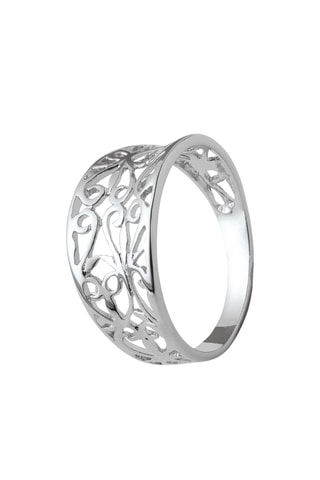 Anillo Dentelle - Plata