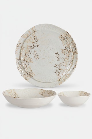Service de vaisselle en porcelaine - 24 pièces